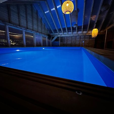 Jastrzębia Góra Domki Zlote Piaski Kryty Basen Sauna Jacuzzi מראה חיצוני תמונה